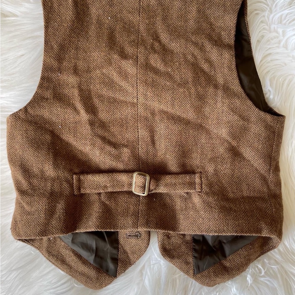 Janie & Jack brown vest